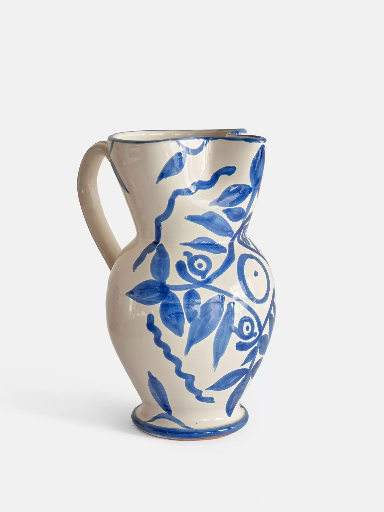 Puglia Pitcher - Blue