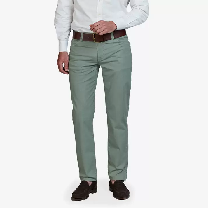 5-PKT TWILL MELANGE
