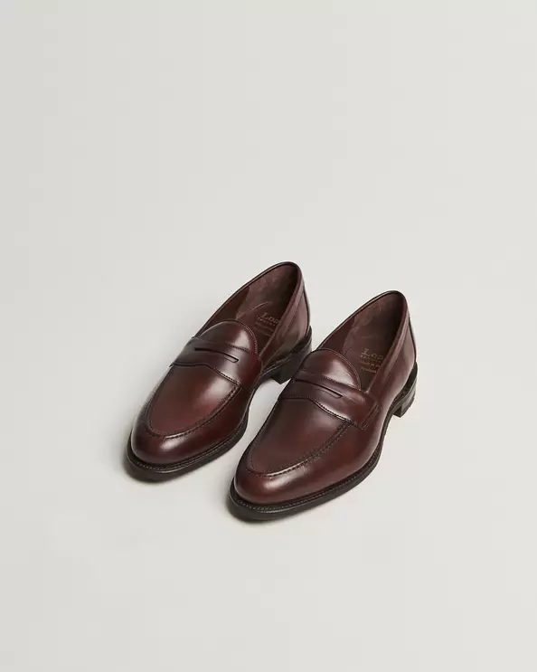 Loake 1880 Imperial Penny Loafer Dark Brown