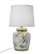 Klassisk grön 44cm bordslampa