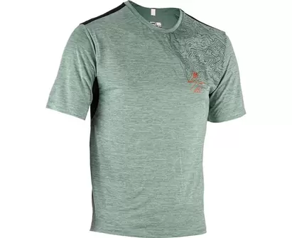 Cykeltröja Leatt MTB Trail 1.0 SS Jersey Men Pistachio