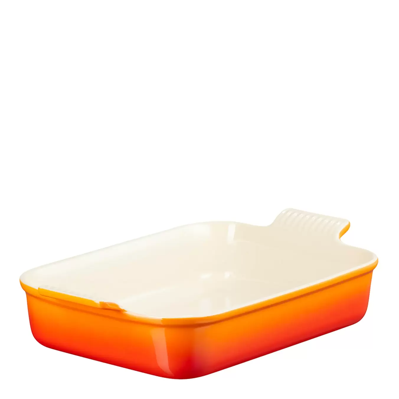 Heritage ugnsform rektangulär 32 cm Volcanic