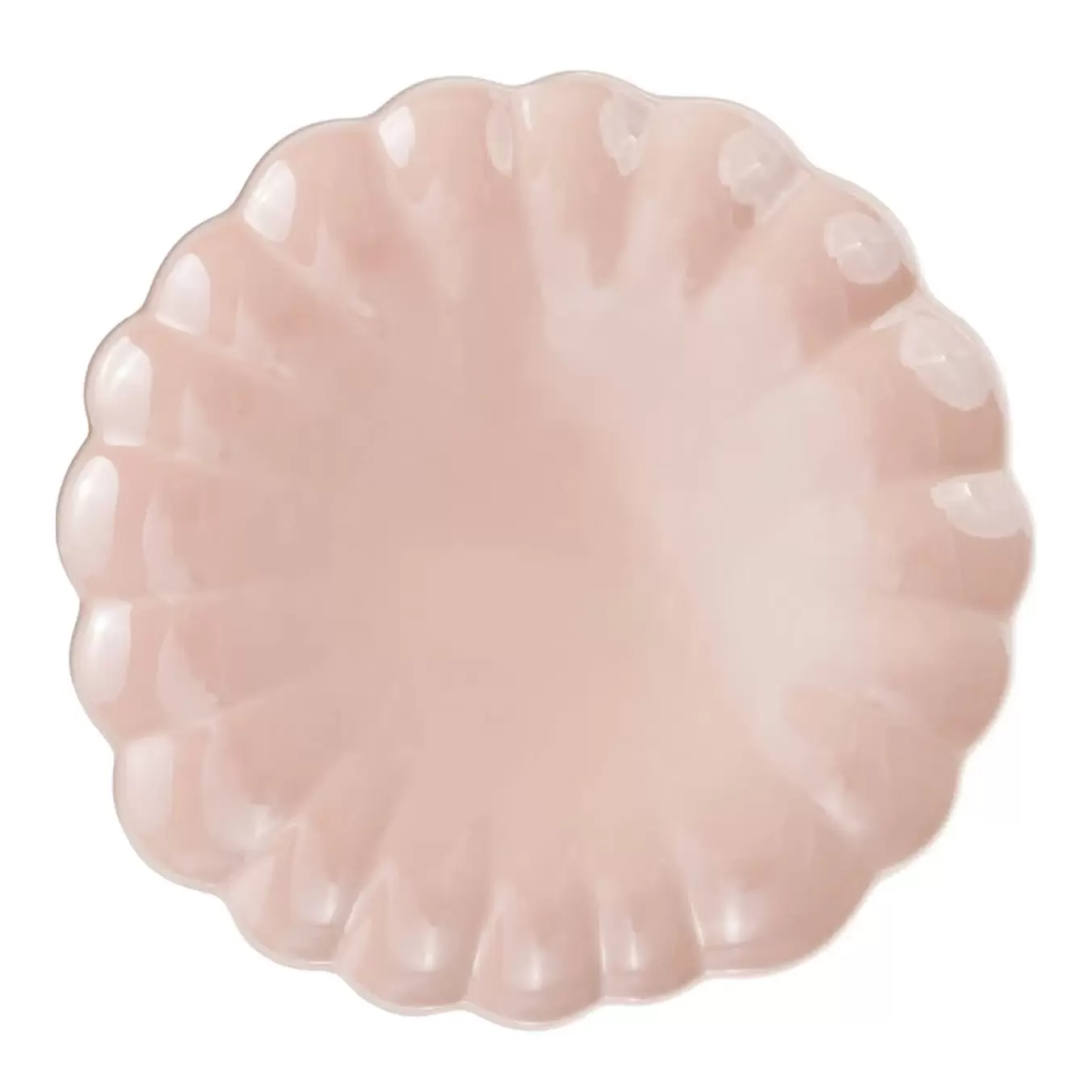 Lotus tallrik 27 cm dammrosa