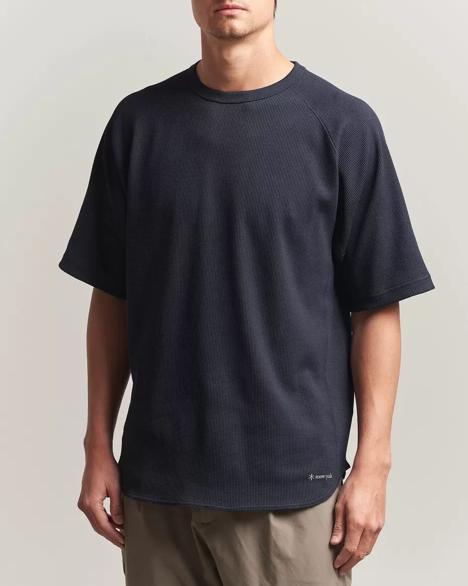 Dry Waffle T-Shirt Dark Navy