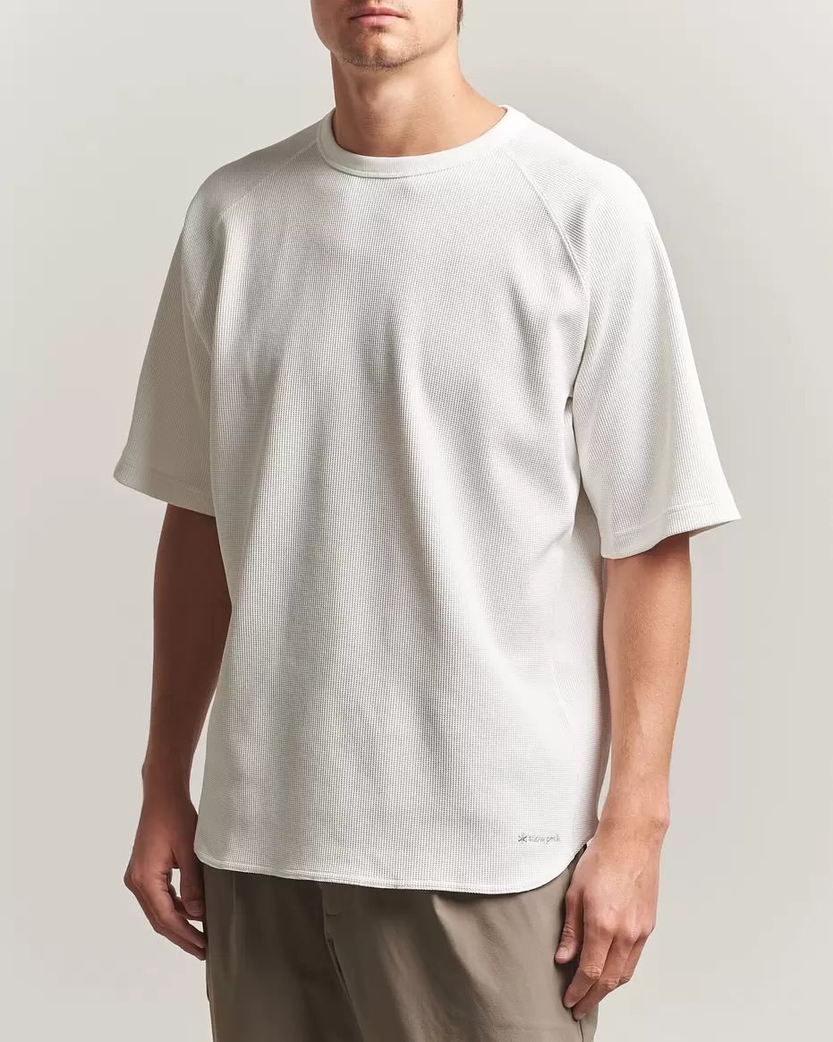 Dry Waffle T-Shirt Off White