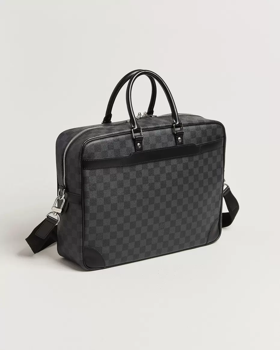 Pre-Owned Porte Documents Voyage Damier Graphite