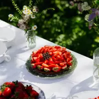 Jordgubbstartlett från ART Bakery 6 bitar