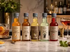 Presentlåda med drinkmixar: Whiskey cocktail mixers - Thoughtfully