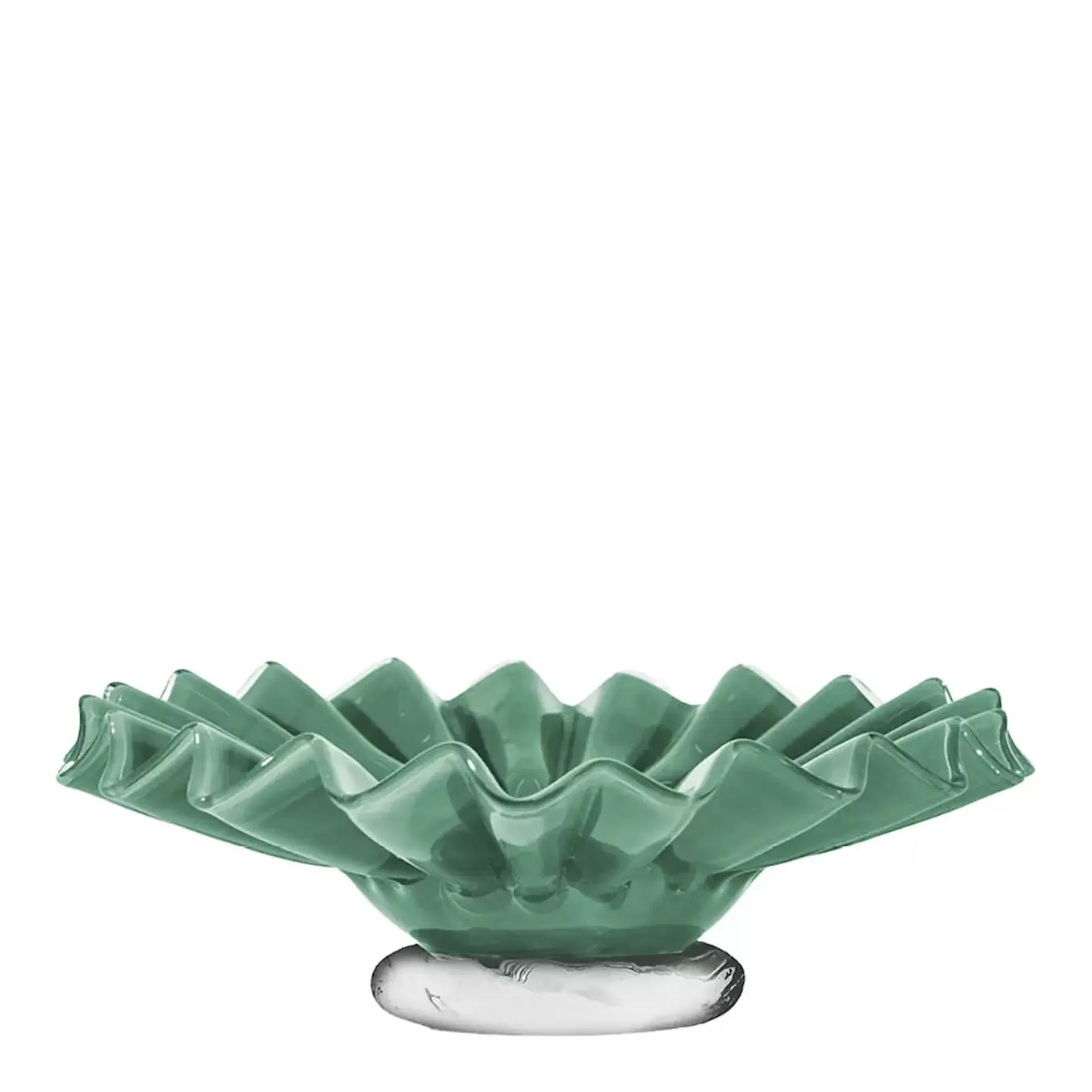 Lori skål 18 cm grön/klar