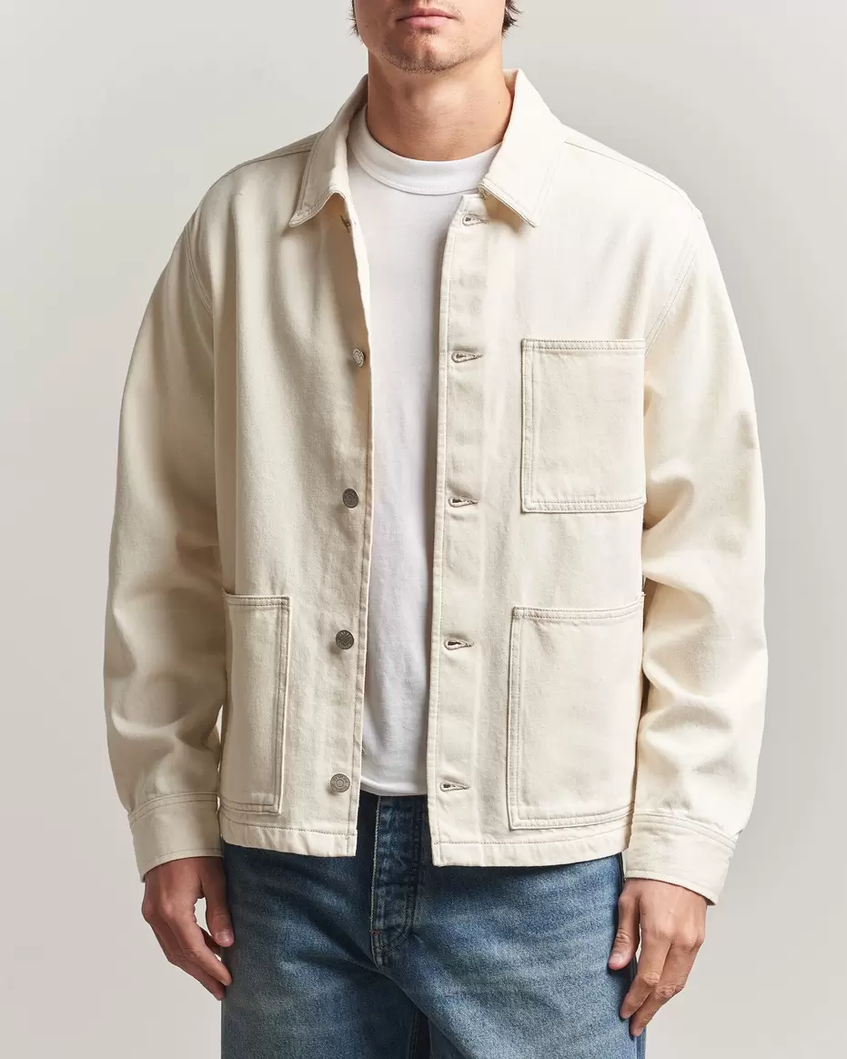 Chore Denim Overshirt Soft Natural