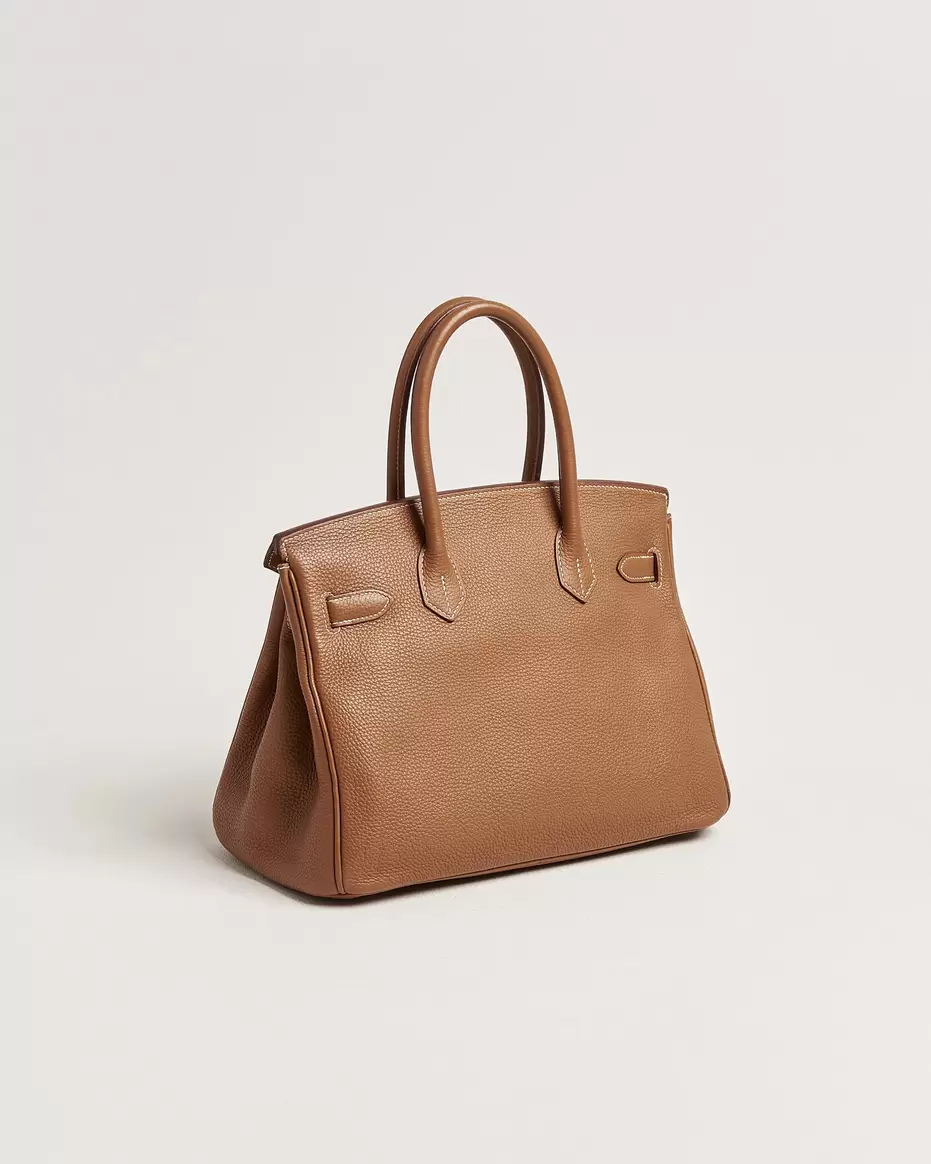 Pre-Owned Birkin 30 Togo Leather Gold