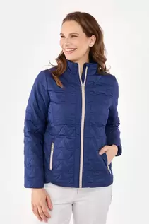 Jakke - Navy - Lynlåslommer