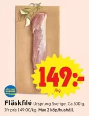 Fläskfilé