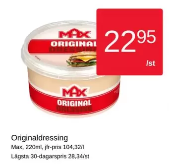 Originaldressing