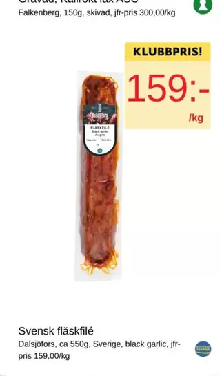 Falkenberg - Svensk fläskfilé