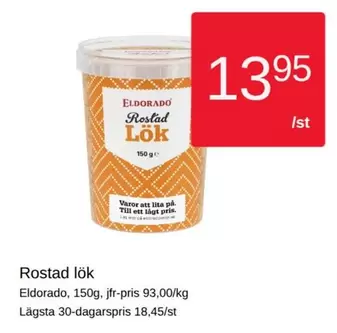 Eldorado - Rostad lök