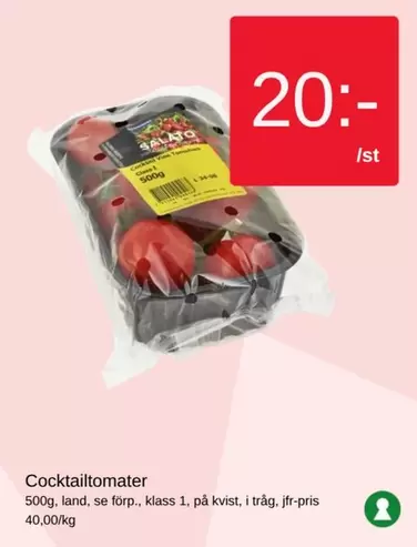 Cocktailtomater