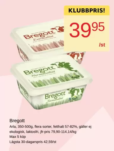 Bregott - Normalsaltat