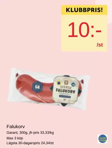 Garant - Falukorv