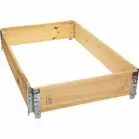Pallkrage Derome Natur 120x80cm Helpallsformat