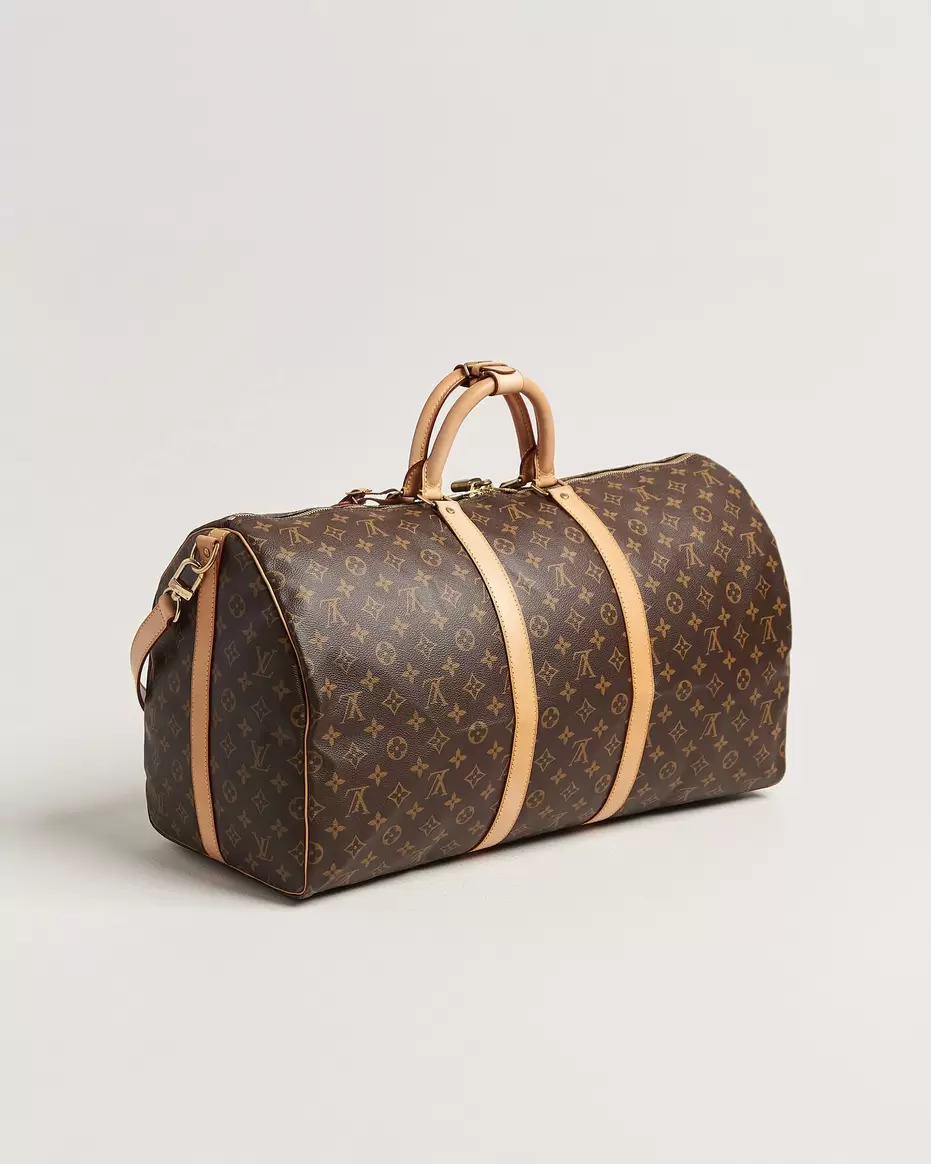 Pre-Owned Keepall 55 Bandouliére Monogram