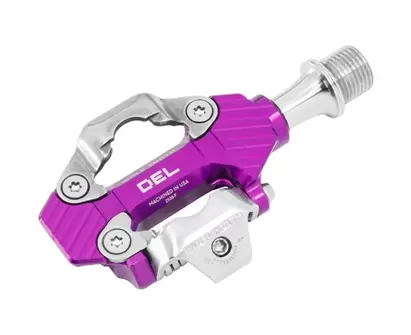 Cykelpedaler Wolf Tooth DEL Gravel Clipless Pedal Ultraviolet Purple