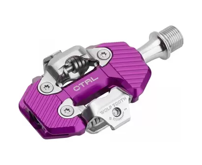 Cykelpedaler Wolf Tooth CTRL Trail Clipless Pedal Ultraviolet Purple
