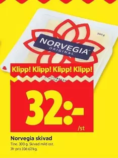 Skivad ost