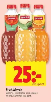 Apple - Frukt-dryck