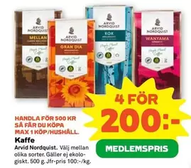 Arvid Nordquist - Kaffe