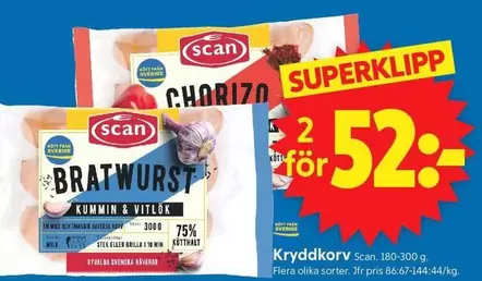 Scan - Kryddkorv