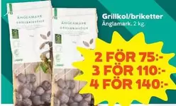 Änglamark - Grillkol/briketter