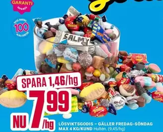 Lösviktsgodis