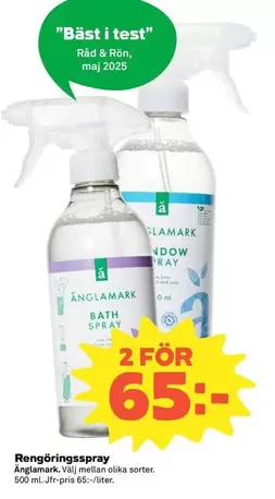 Änglamark - Rengöringsspray