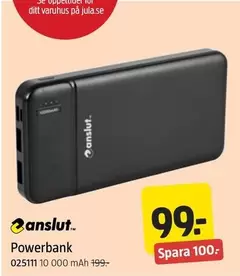Powerbank 025111 10 000 mAh