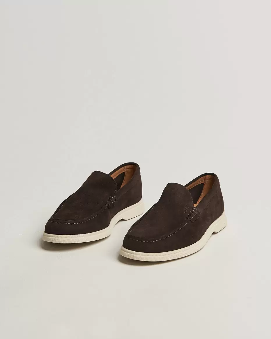 Sienne Suede Loafer Dark Brown