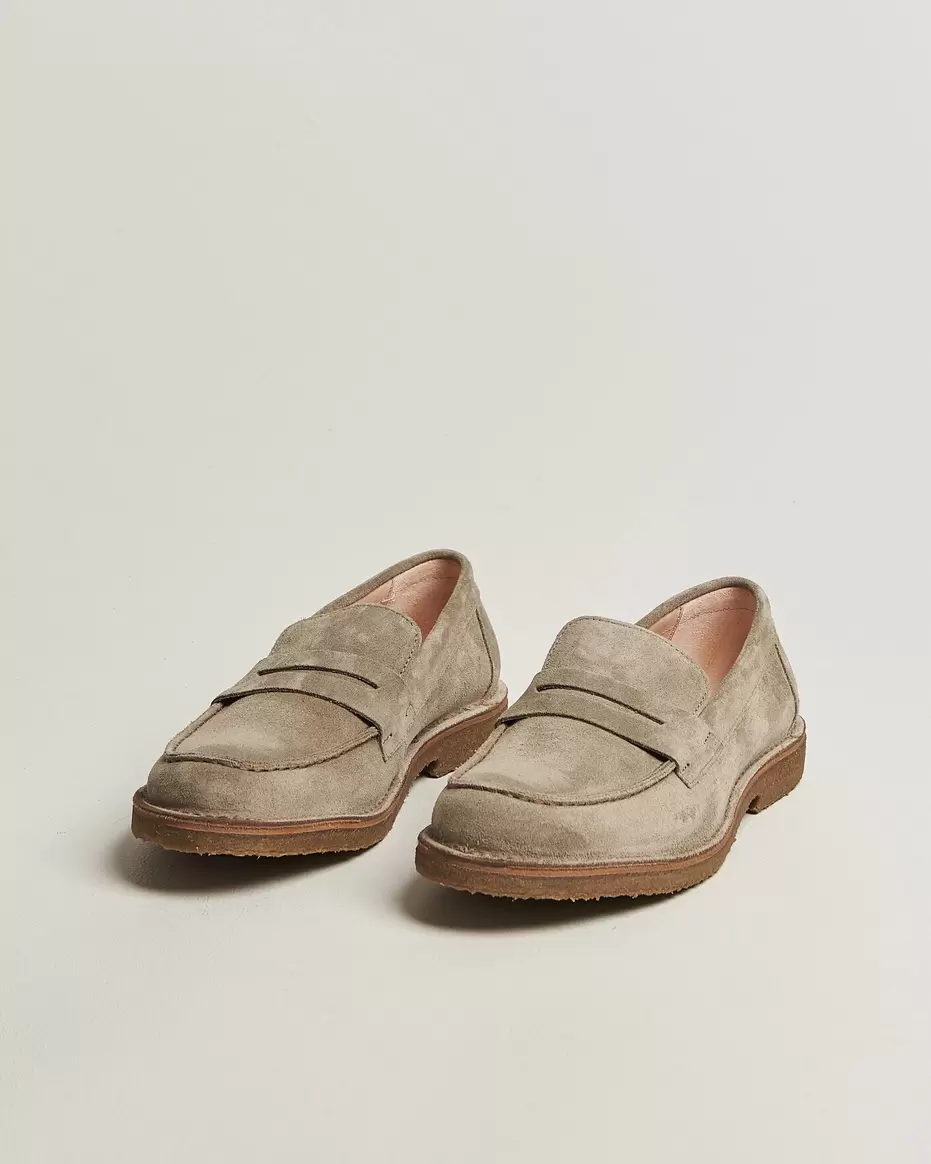 Mokaflex Loafers Stone Suede
