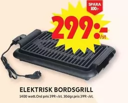 ELEKTRISK BORDSGRILL