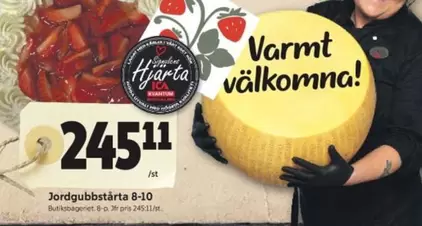 Jordgubbstårta