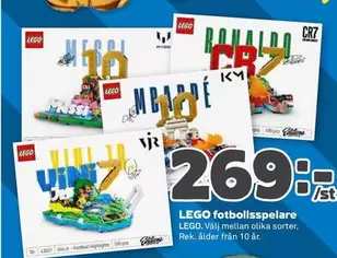 LEGO -  fotbollsspelare
