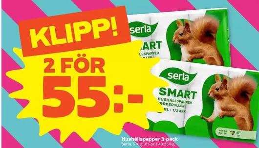 Serla - Hushållspapper