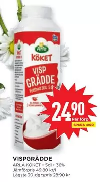 Arla - Visp Grädde