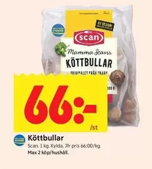 Scan - Köttbullar