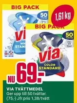 Via - TVÄTTMEDEL