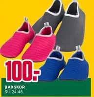 BADSKOR Stl. 24-46.