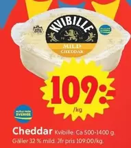 Kvibille - Cheddar