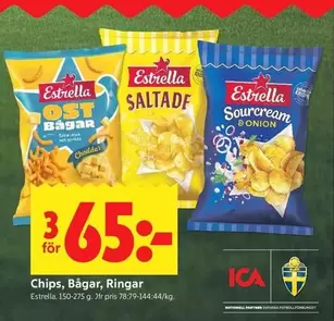 Estrella - Chips, Bågar, Ringar