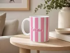 Mugg med egen design - Ränder