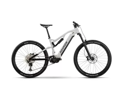El MTB Raymon Trailray 150 Storm/Black/Violet