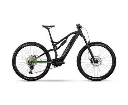 El MTB Raymon Trailray 150 Black/Green/Citron
